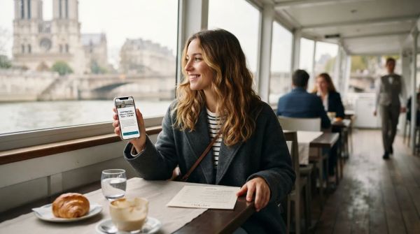 Réservez votre déjeuner croisière sur la Seine facilement